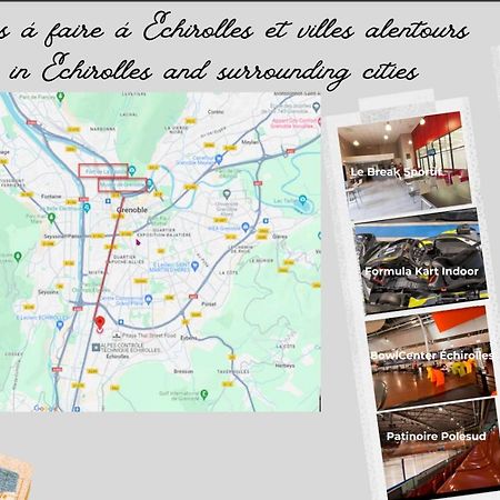 Maison Confort Stationnement Privatif 6 Pers Échirolles Exteriör bild